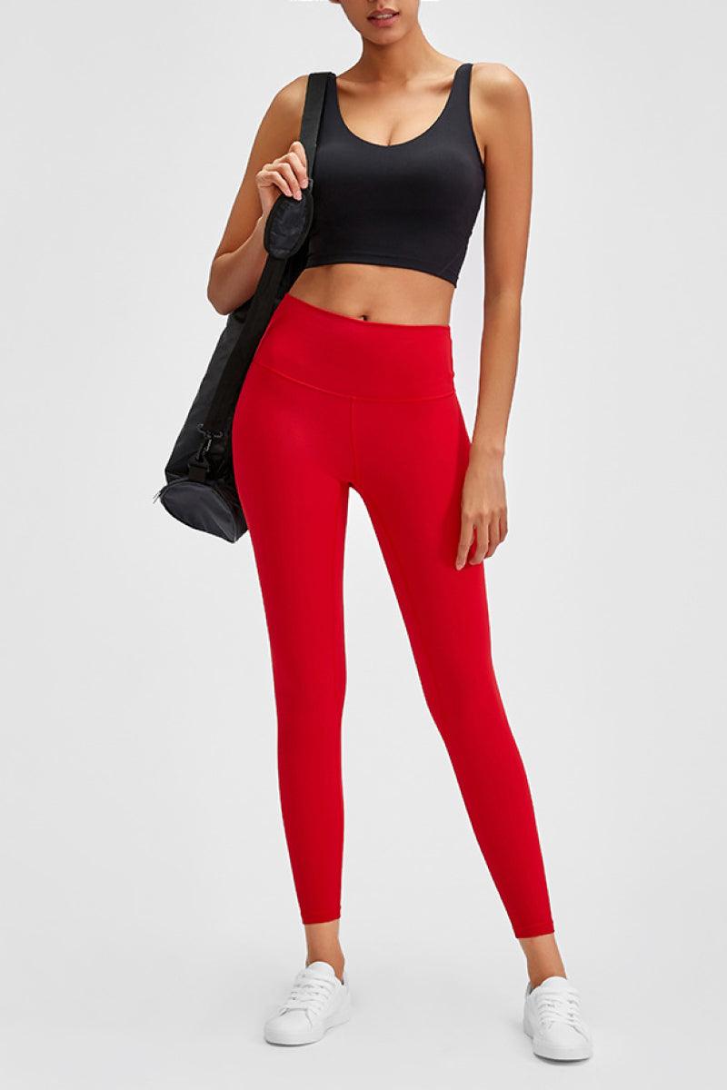 Wide Seamless Band Waist Sports Leggings – Your Ultimate Comfort & Performance Partner - Znvia