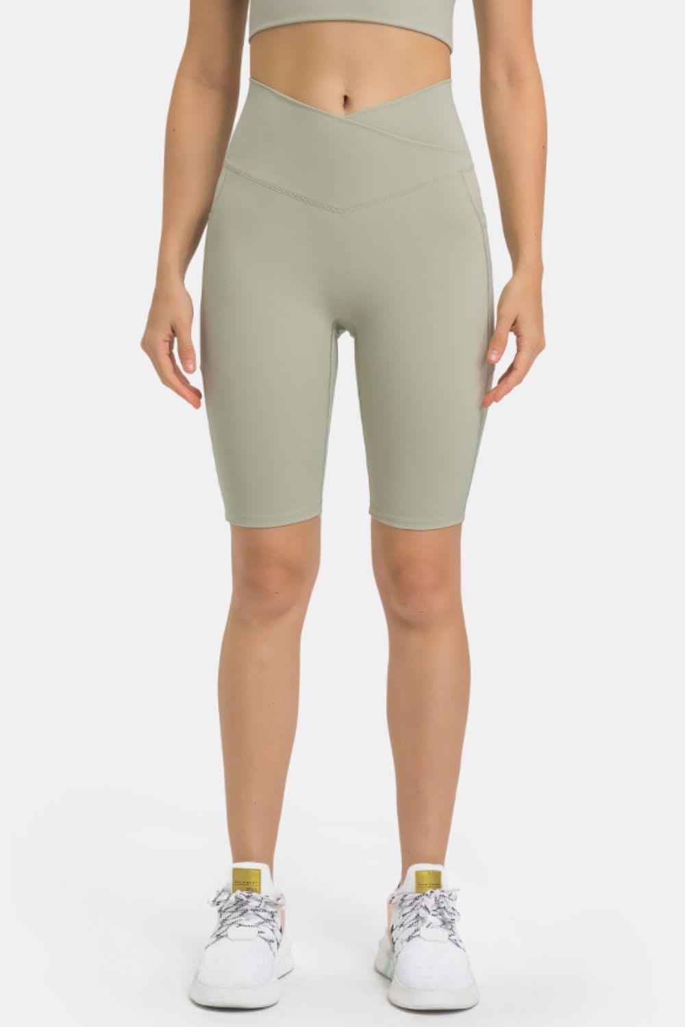 High Waist Biker Shorts with Pockets – Perfect Blend of Comfort & Performance - Znvia