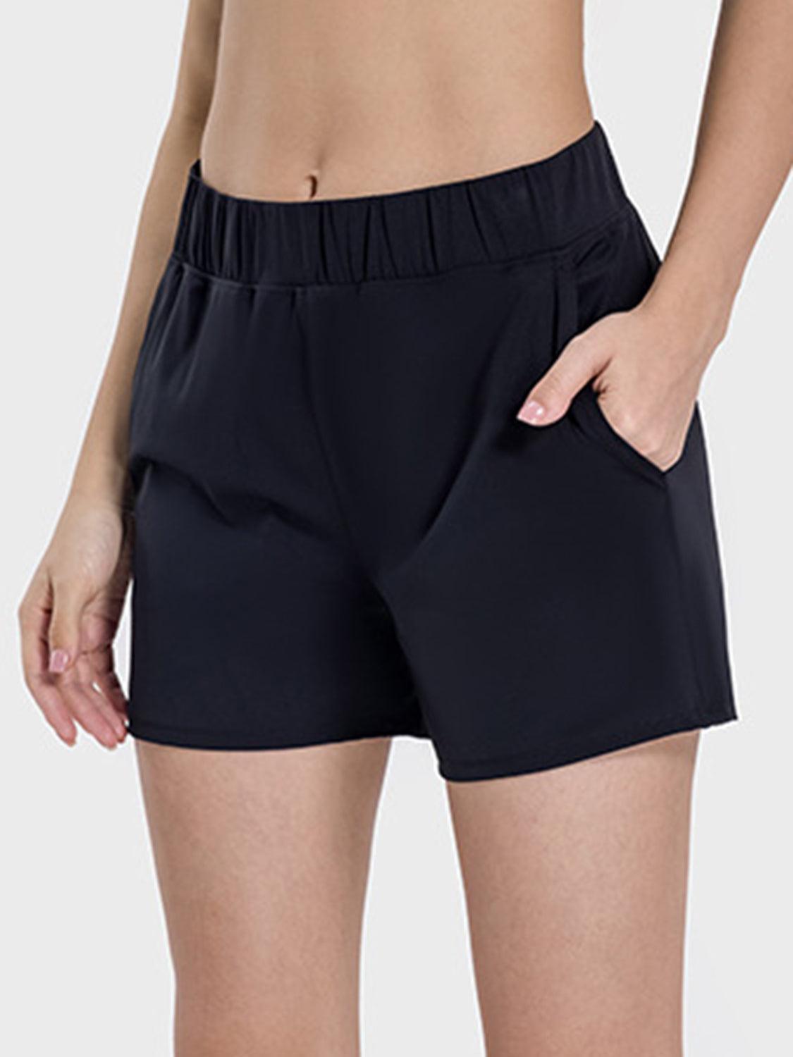 Elastic Waist Active Shorts – Comfort, Flexibility & Performance - Znvia