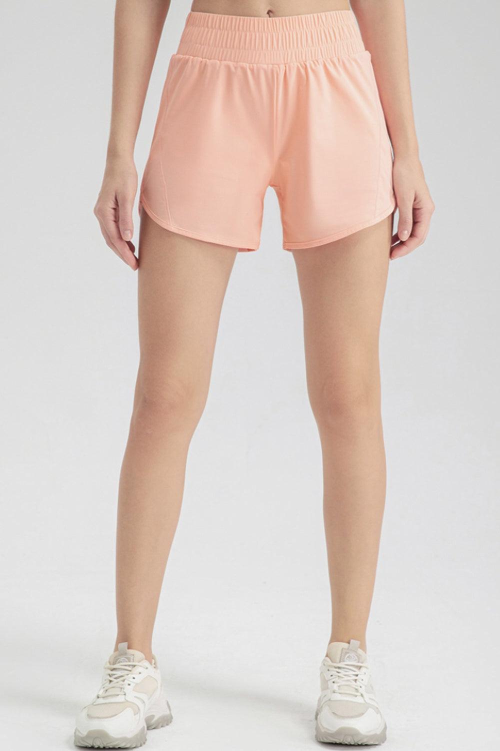 Elastic Waist Active Shorts – Comfort, Flexibility & Style for Every Move! - Znvia