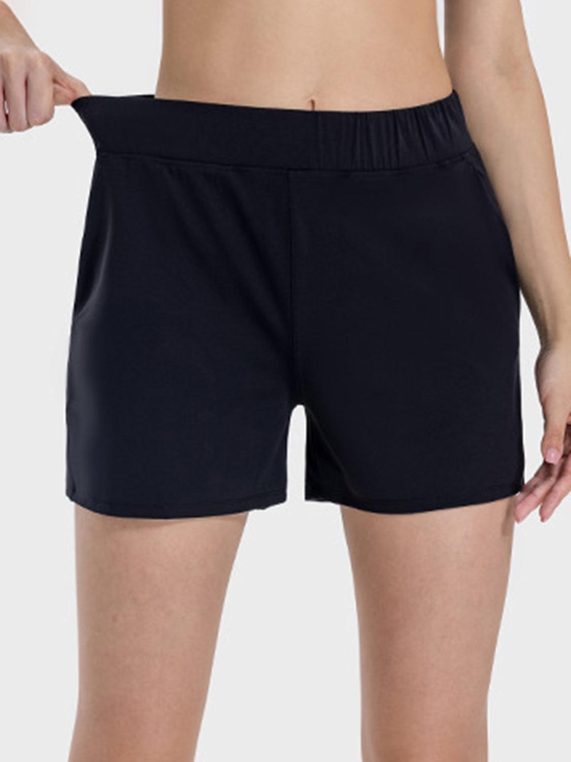 Elastic Waist Active Shorts – Comfort, Flexibility & Performance - Znvia