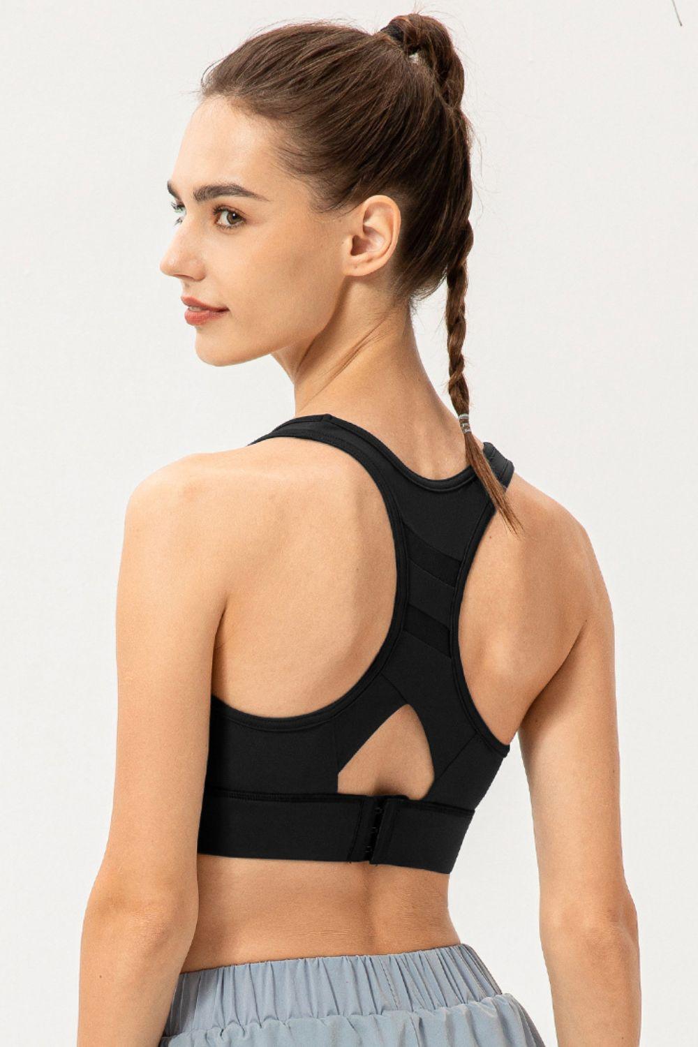 Scoop Neck Long Sports Bra – The Ultimate Blend of Comfort & Performance - Znvia