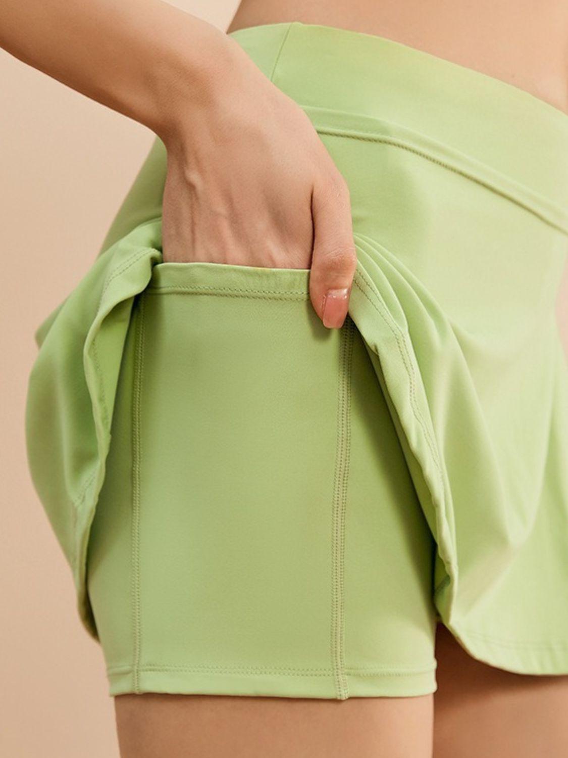 High Waist Active Skort with Pockets – Stylish, Functional & Ultra-Comfortable - Znvia