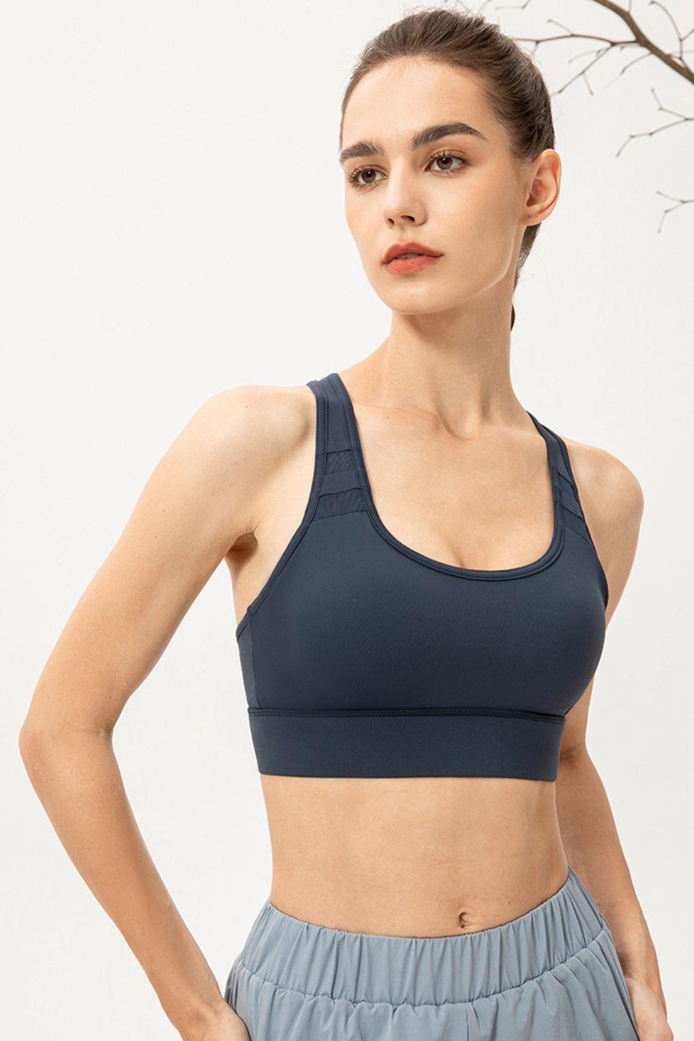 Scoop Neck Long Sports Bra – The Ultimate Blend of Comfort & Performance - Znvia