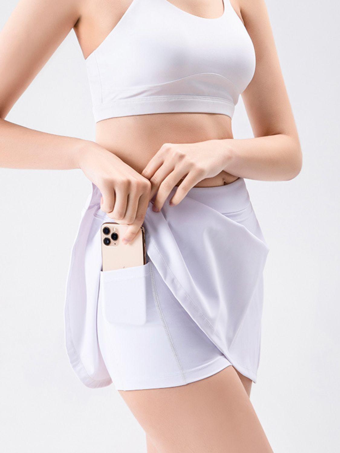 High Waist Active Skort with Pockets – Stylish, Functional & Ultra-Comfortable - Znvia