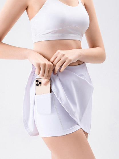 High Waist Active Skort with Pockets – Stylish, Functional & Ultra-Comfortable - Znvia