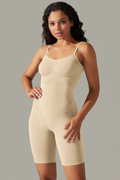 Spaghetti Strap Active Romper – Your Ultimate All-in-One Athleisure Essential! - Znvia