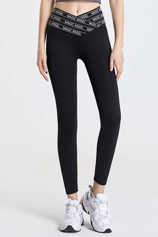 Wide Waistband Sports Leggings – Ultimate Comfort & Performance - Znvia