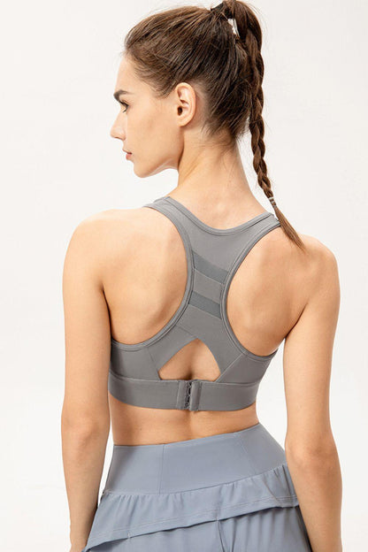 Scoop Neck Long Sports Bra – The Ultimate Blend of Comfort & Performance - Znvia