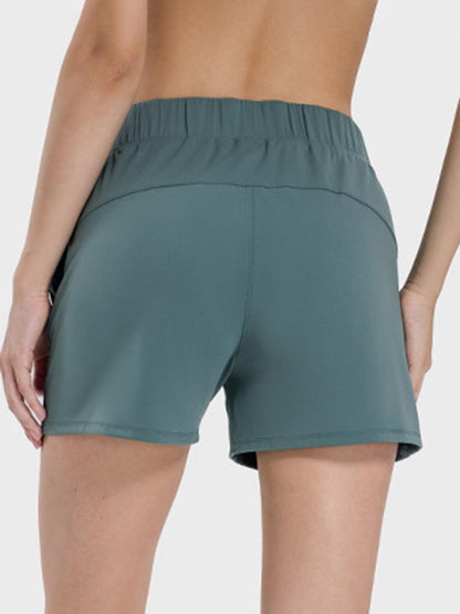 Elastic Waist Active Shorts – Comfort, Flexibility & Performance - Znvia