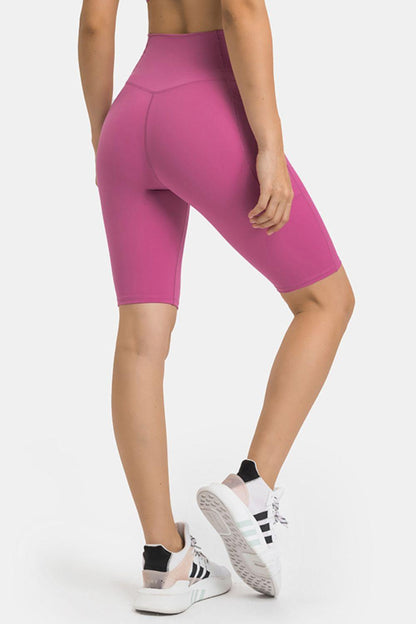 High Waist Biker Shorts with Pockets – Perfect Blend of Comfort & Performance - Znvia