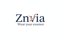 Create a logo for my e-commerce brand Name Znvia and the slogan is Wear your essence, my store is modern women/ girl's smart apparel.