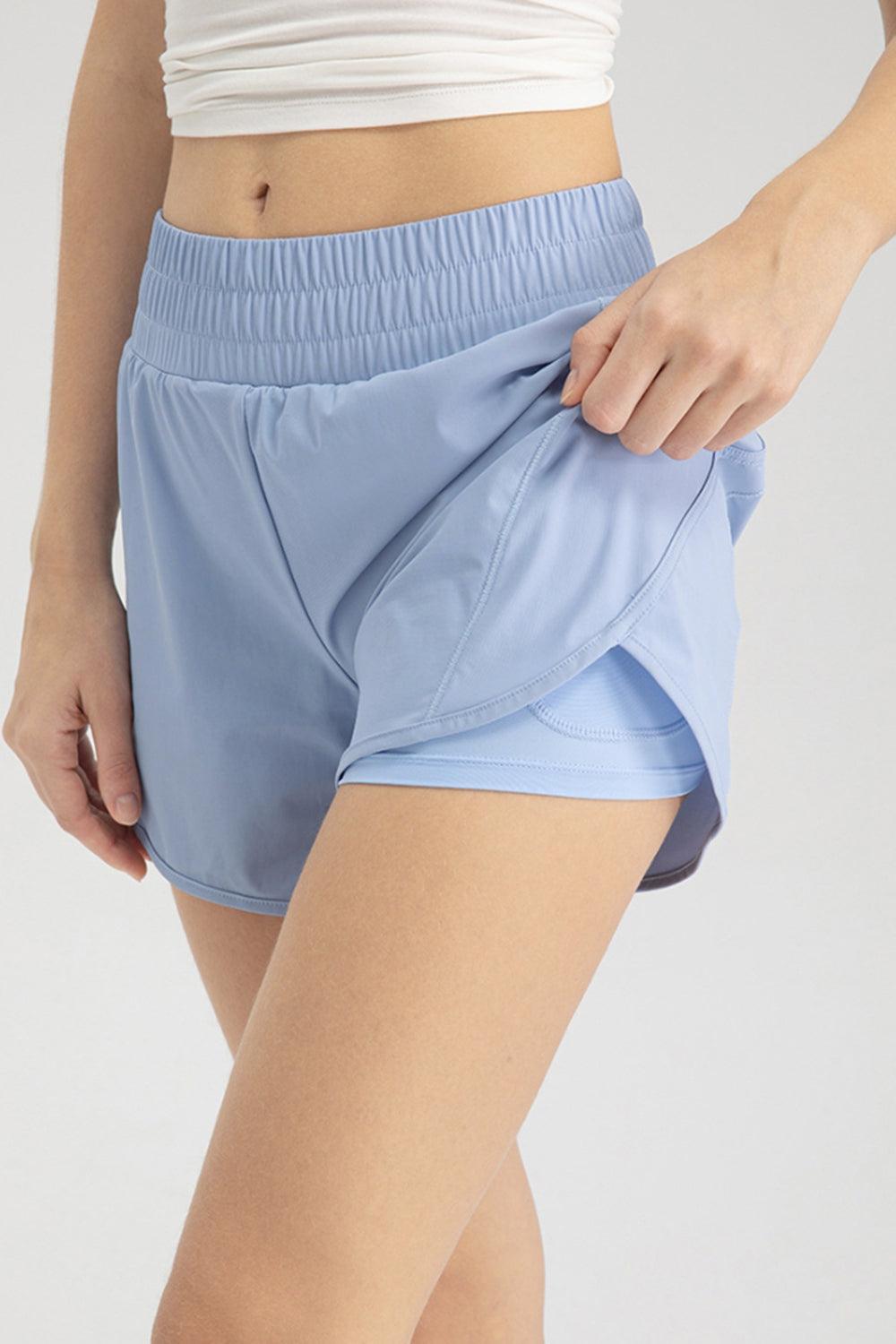 Elastic Waist Active Shorts – Comfort, Flexibility & Style for Every Move! - Znvia