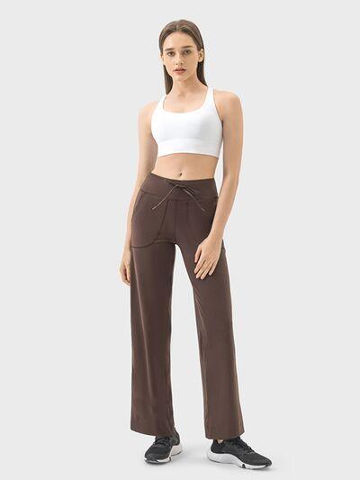 Drawstring Active Pants with Pockets – The Perfect Blend of Comfort & Performance! - Znvia