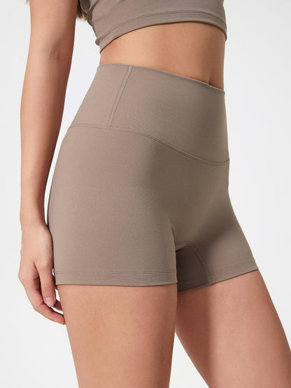 High Waist Active Shorts - Znvia