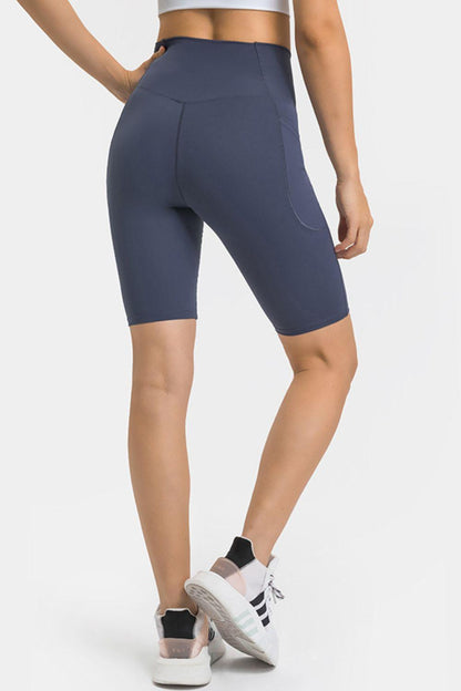 High Waist Biker Shorts with Pockets – Perfect Blend of Comfort & Performance - Znvia