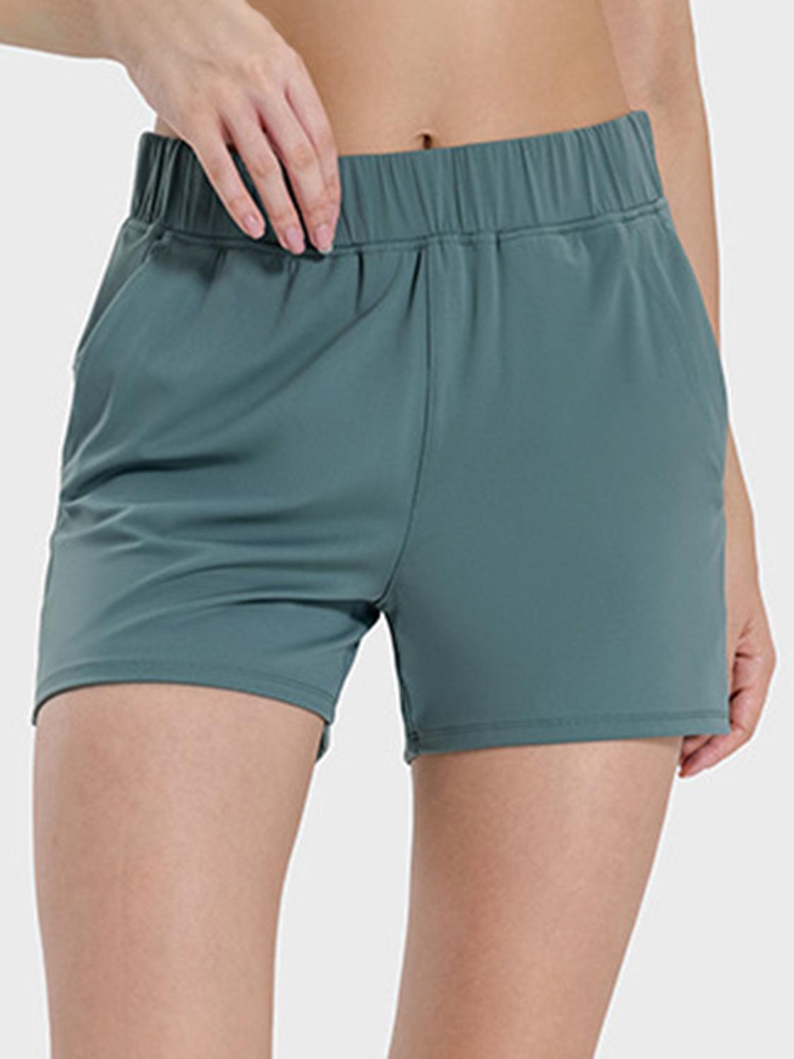 Elastic Waist Active Shorts – Comfort, Flexibility & Performance - Znvia