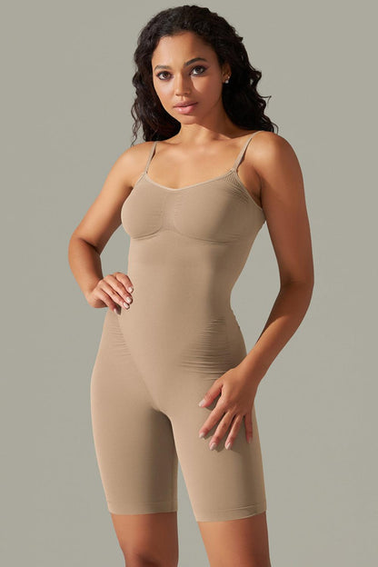 Spaghetti Strap Active Romper – Your Ultimate All-in-One Athleisure Essential! - Znvia