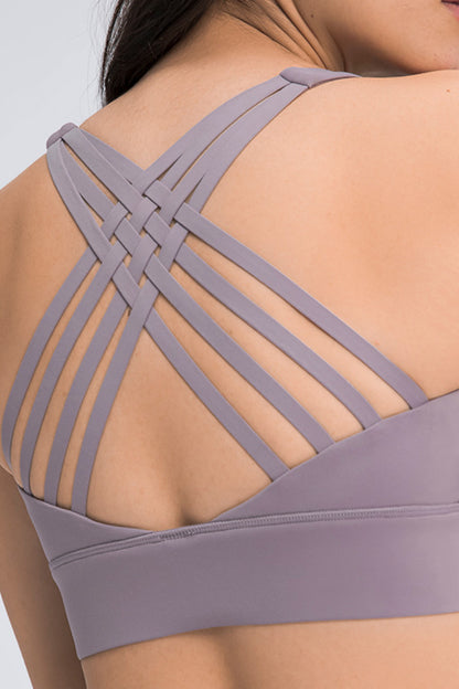 Eight Strap Sports Bra – Stylish, Supportive & Sweat-Wicking - Znvia